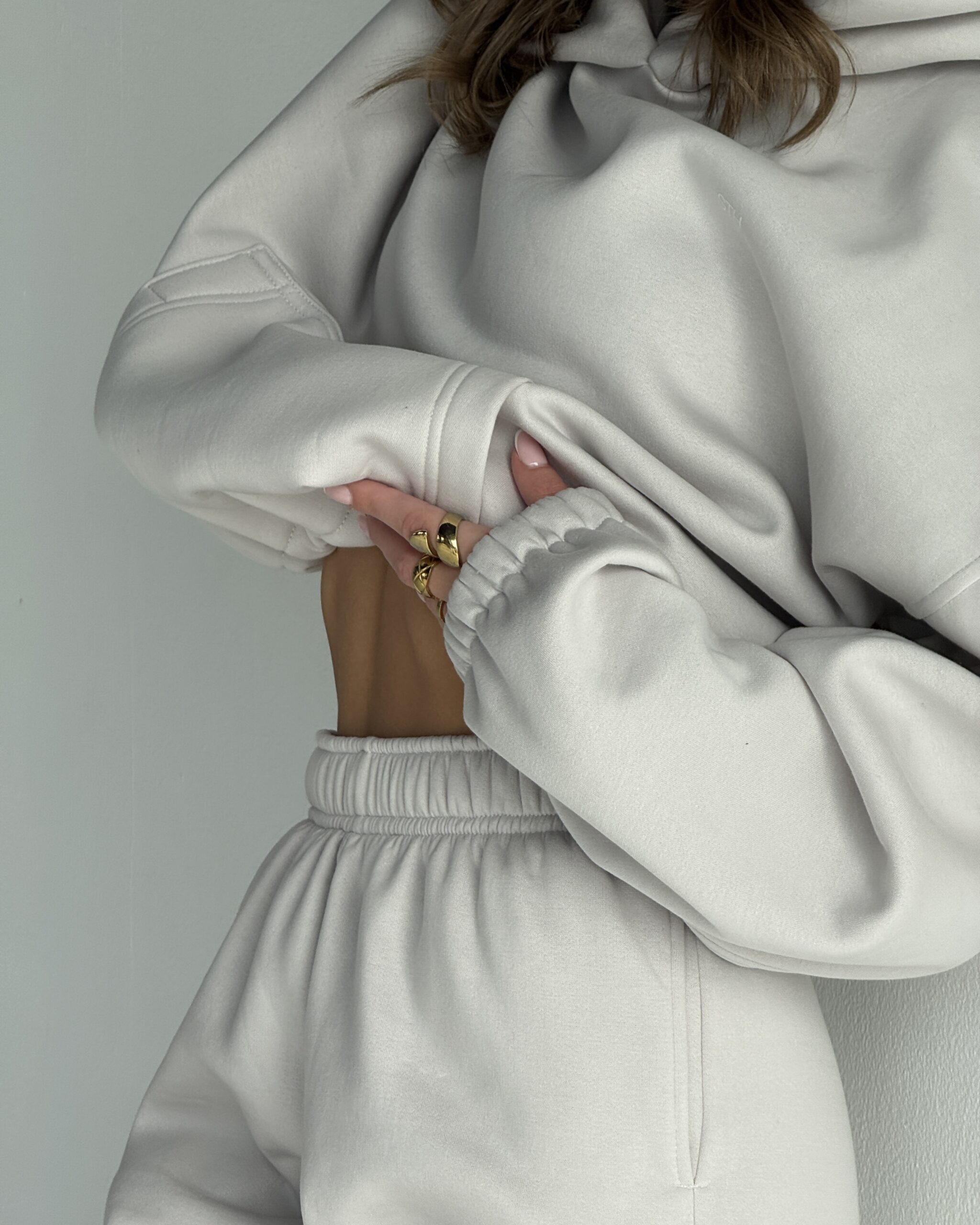 Maxi Hoodie WHITE SAND