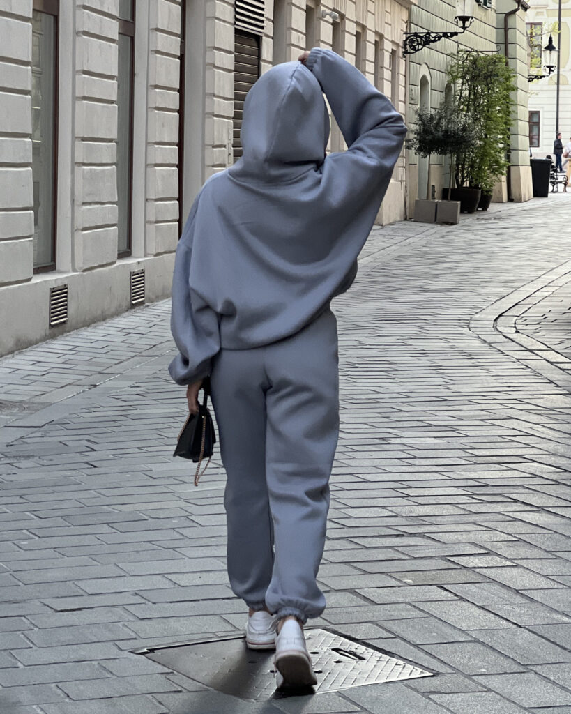 Maxi Hoodie Silver