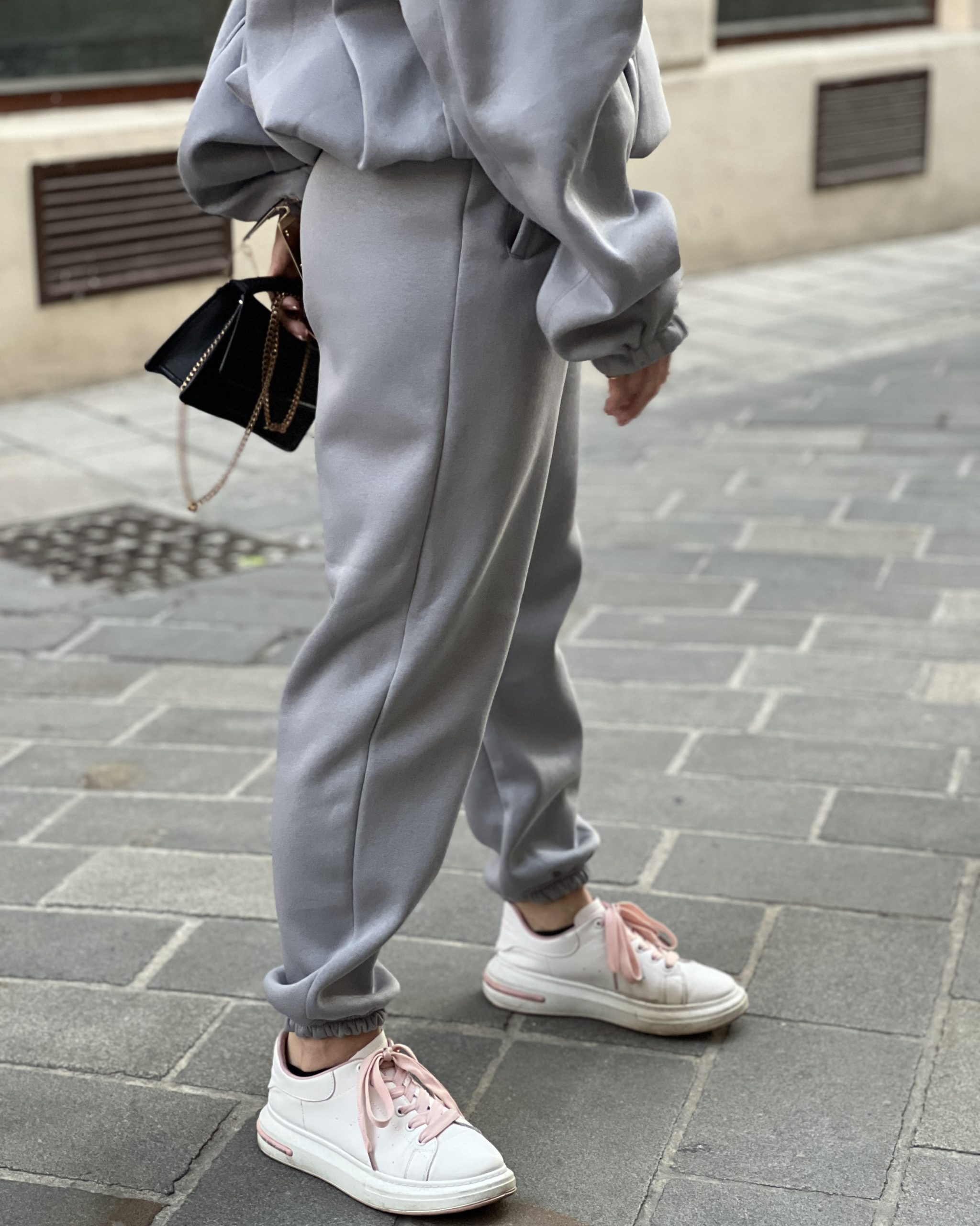 Maxi Hoodie Silver