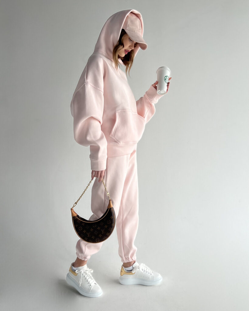 Tepláky BABY PINK