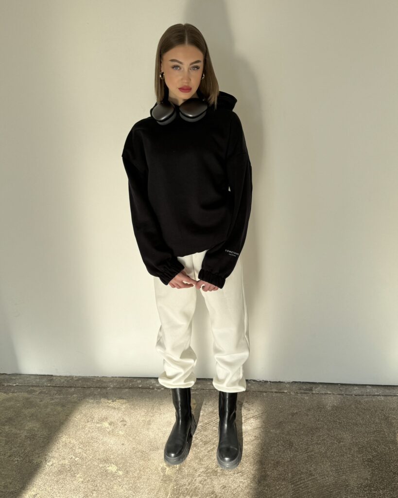Hoodie ALLYSE BLACK