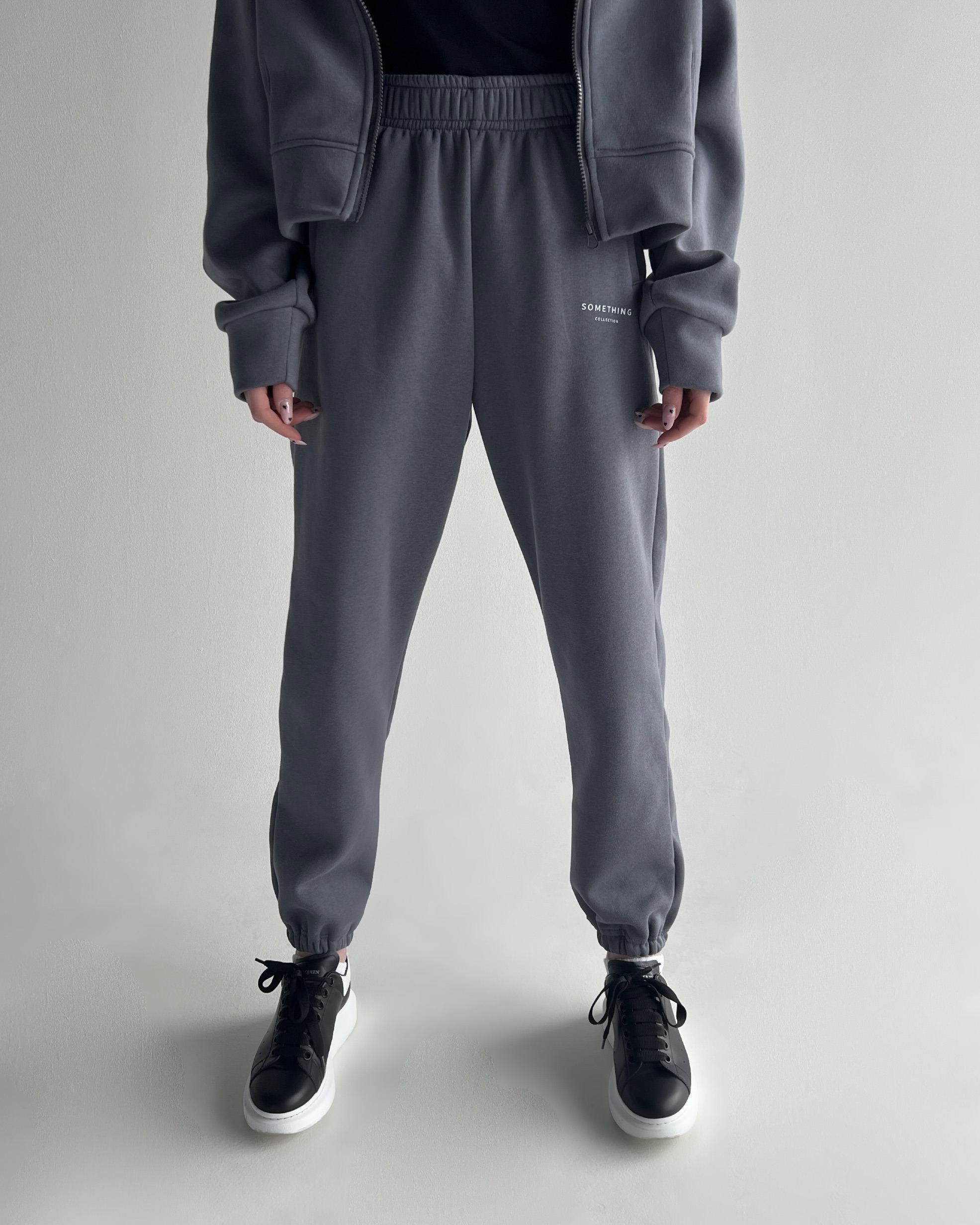 Tepláky DARK GREY