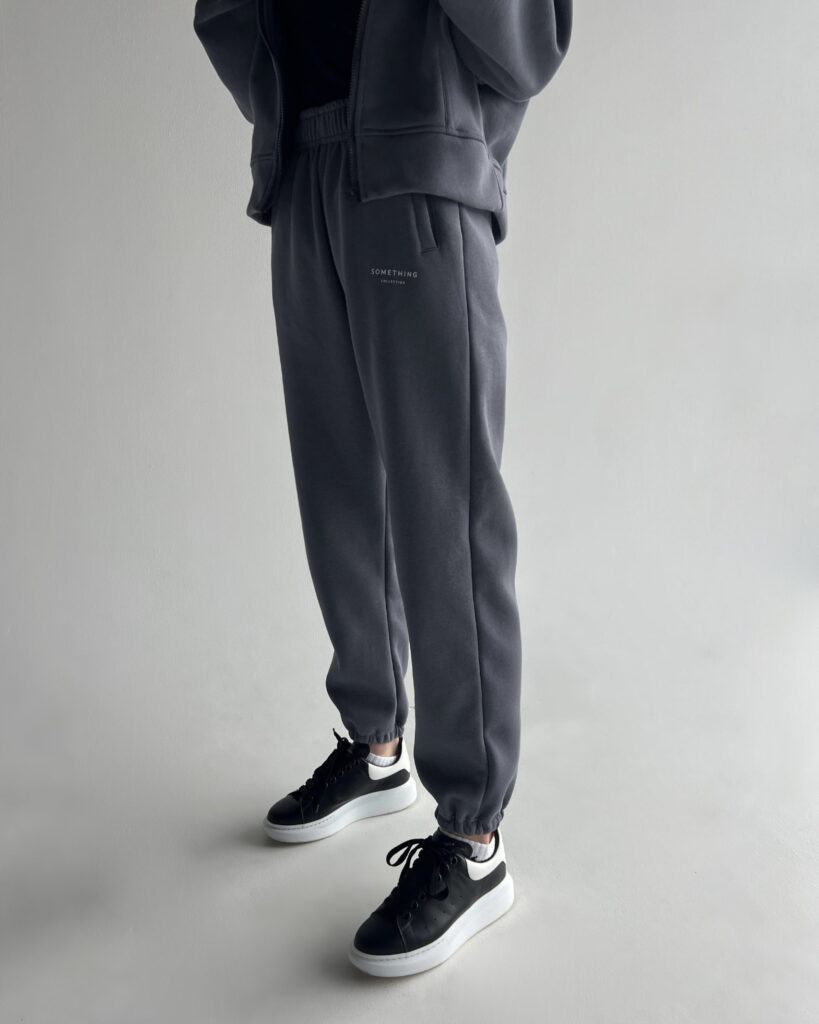 Tepláky DARK GREY