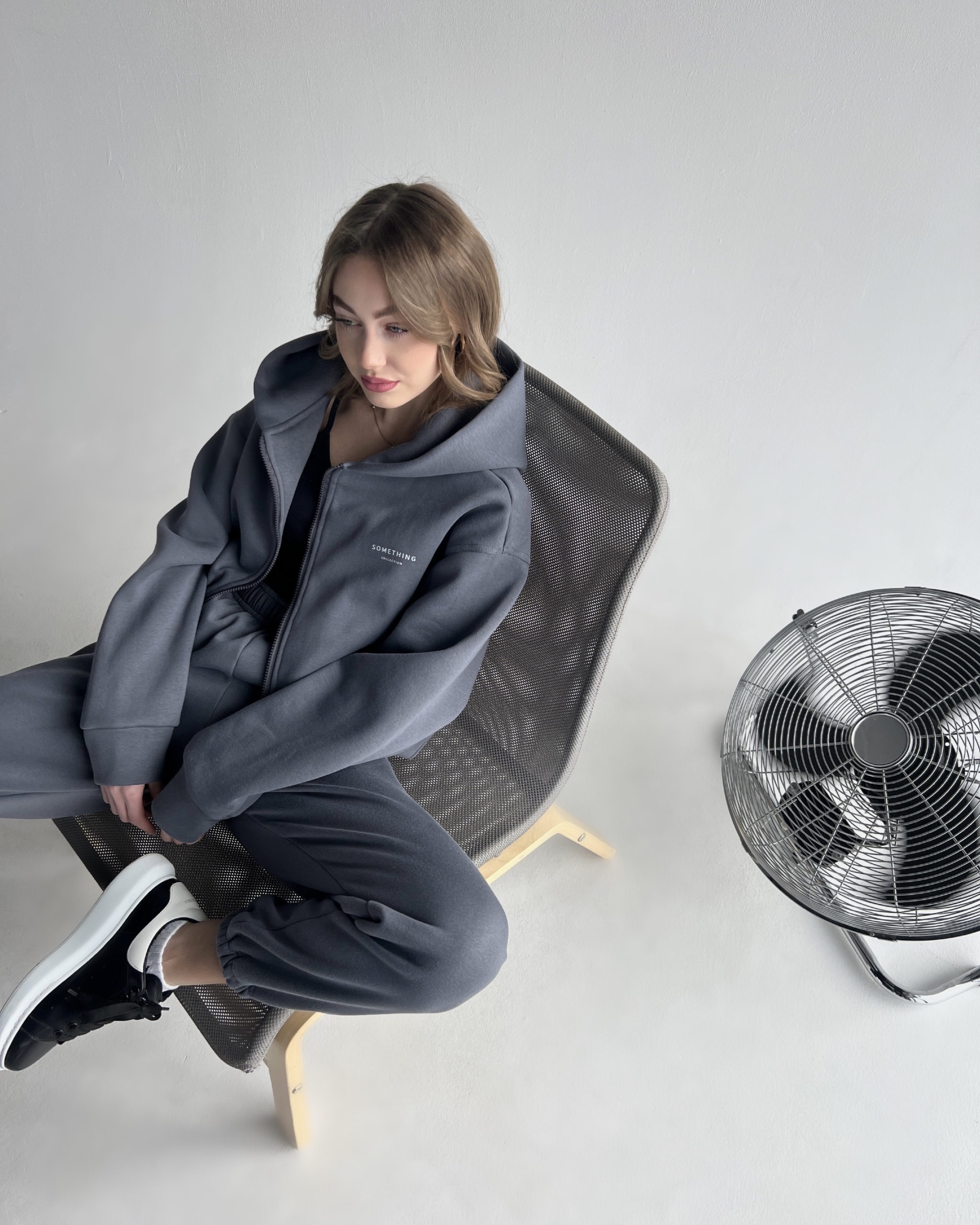 Tepláky DARK GREY