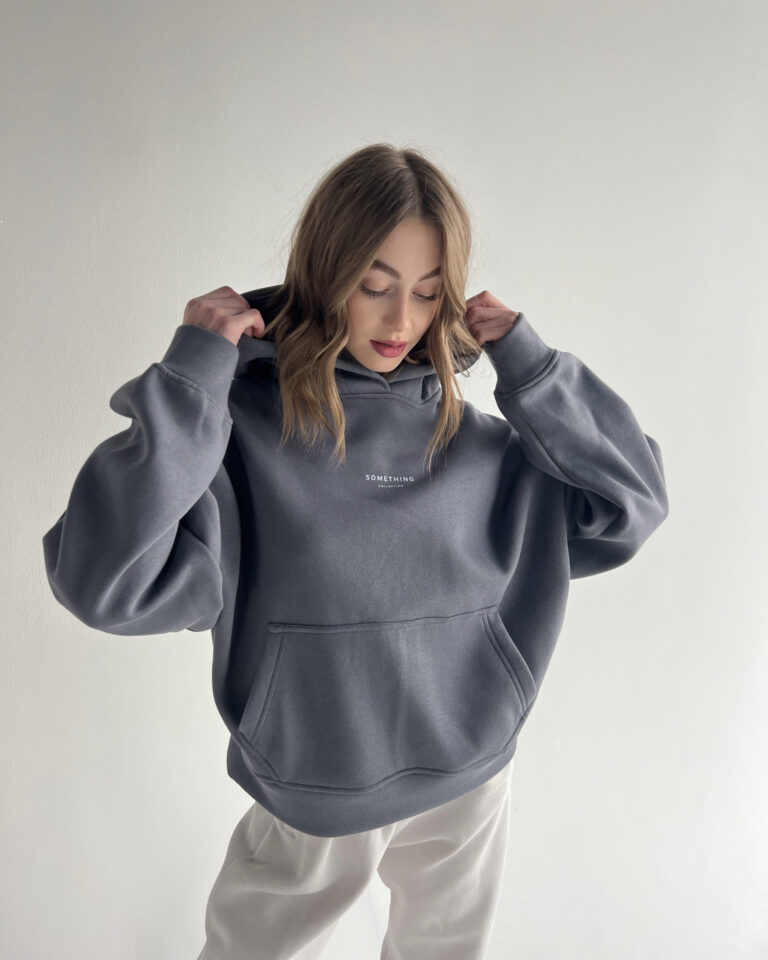 Hoodie ALY DARK GREY
