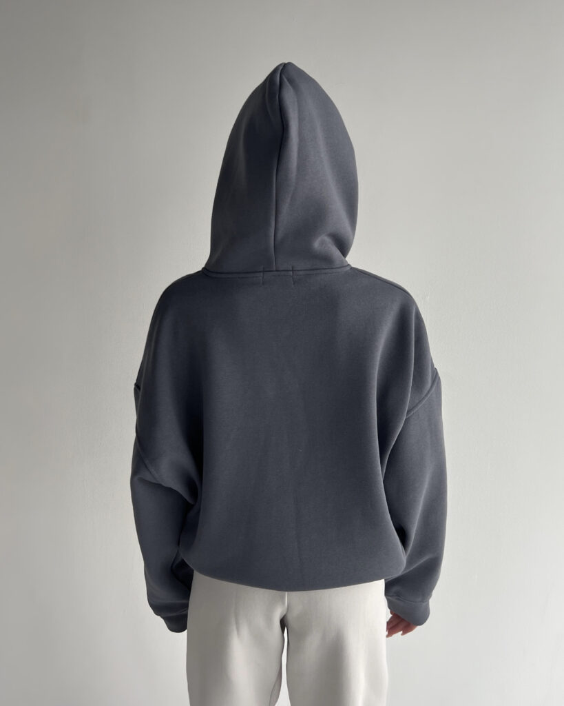 Hoodie ALY DARK GREY