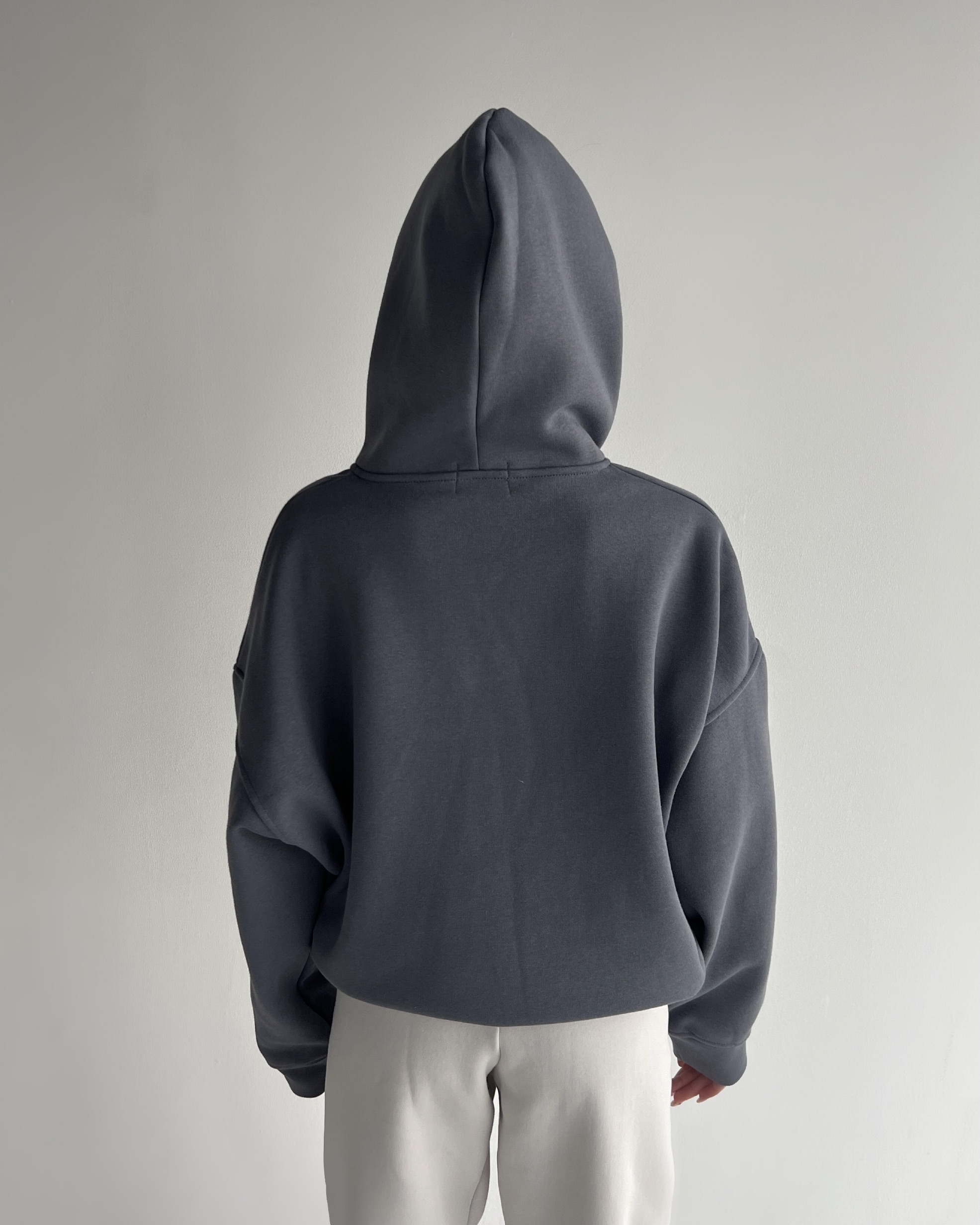 Hoodie ALY DARK GREY