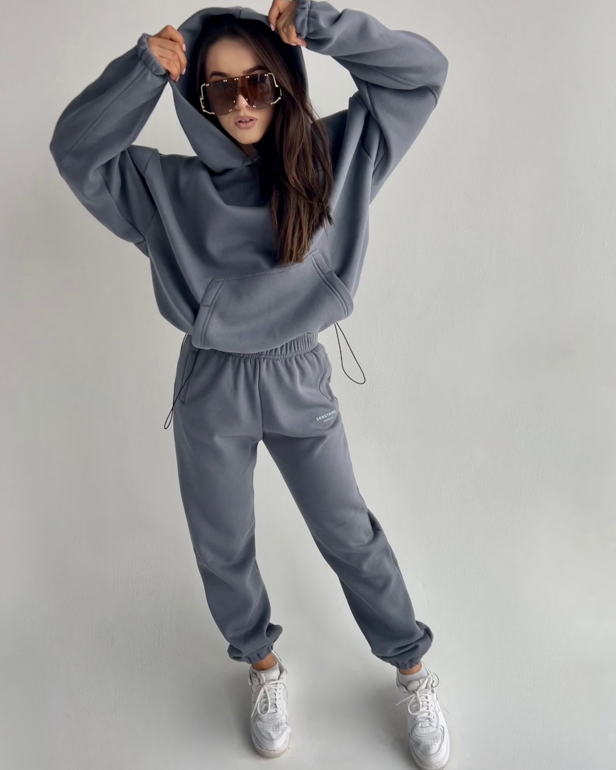 Tepláky DARK GREY