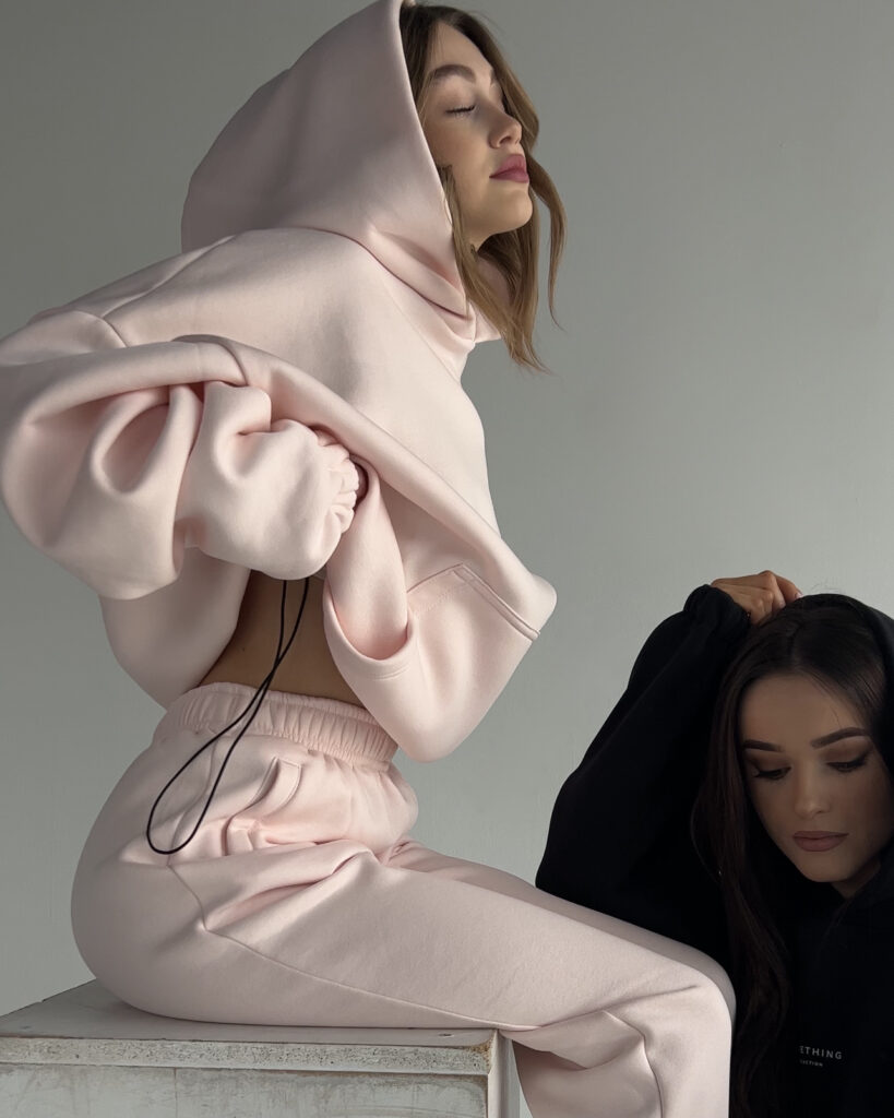 Tepláky BABY PINK