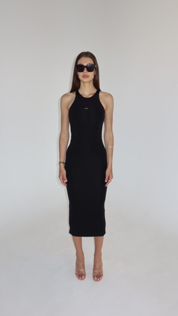 Dress AMI Black