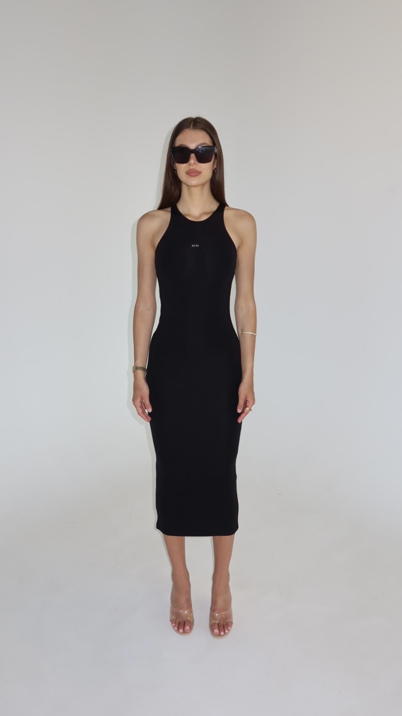 Dress AMI Black