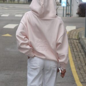 Mikina "The Hoodie of Endless Comfort" BABY PINK